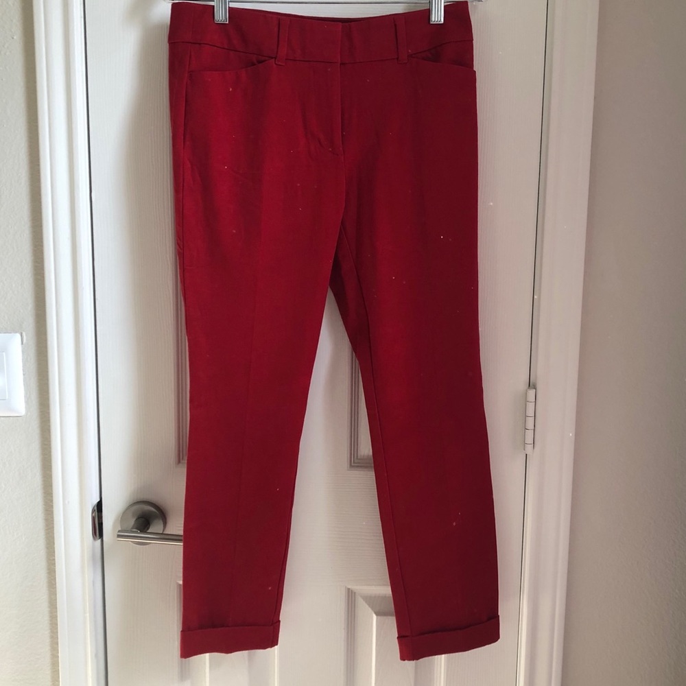 Red Loft Dress Pants